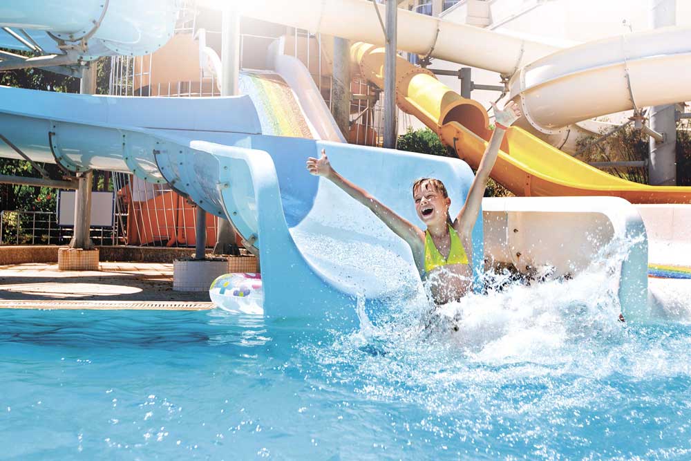 Waterpark safety and maintenance